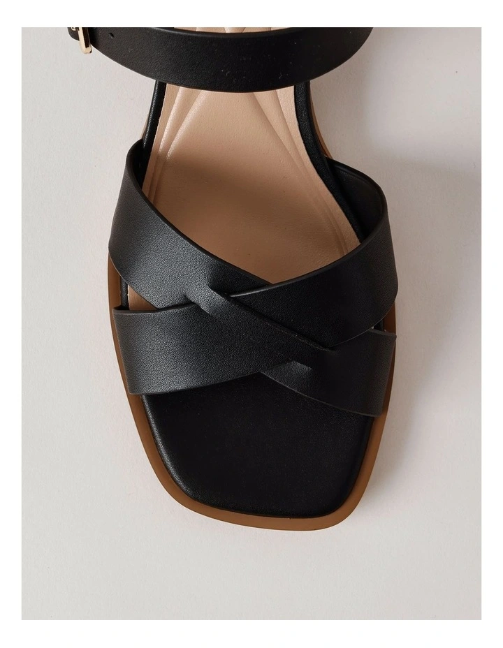 Kristin Sandal in Black image 6