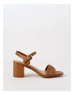 Amelia Sandal in Tan Leather
