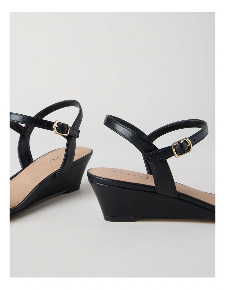 Cora Sandal in Black image 4