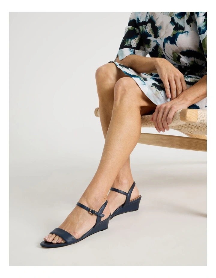 Cora Sandal in Navy image 4