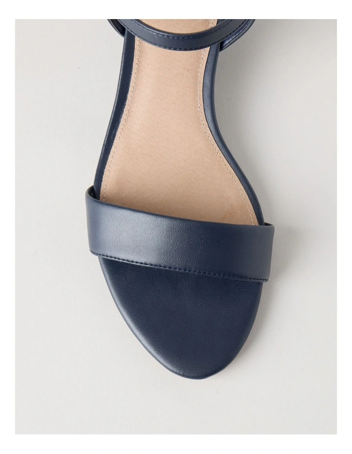 Cora Sandal in Navy image 7