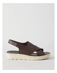 Broome Sandal in Chocolate