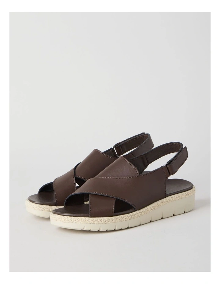 Broome Sandal in Chocolate image 3