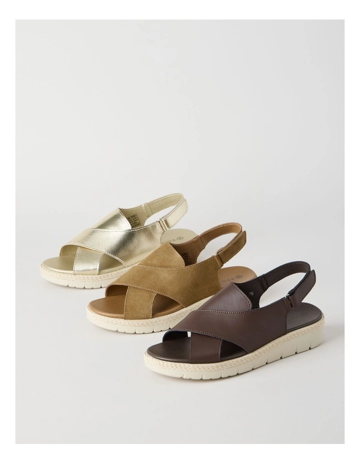 Broome Sandal in Chocolate image 7