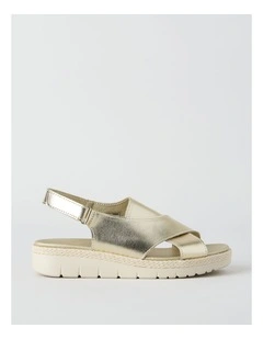 Broome Sandal in Gold