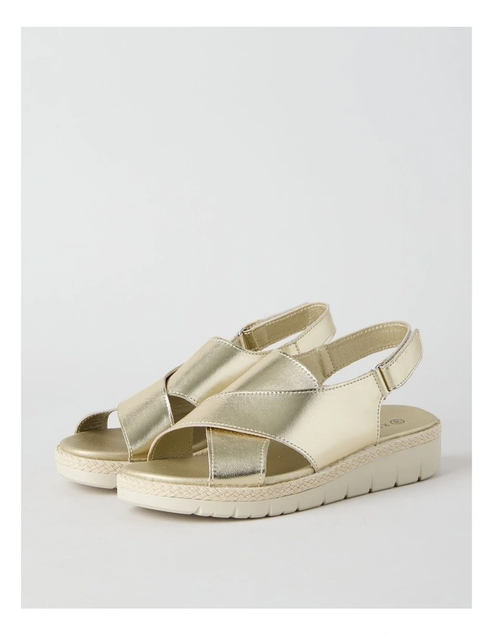 Broome Sandal in Gold image 3