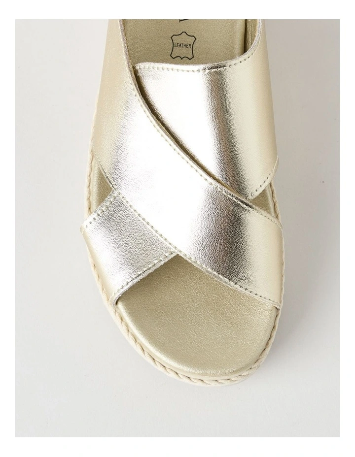 Broome Sandal in Gold image 6