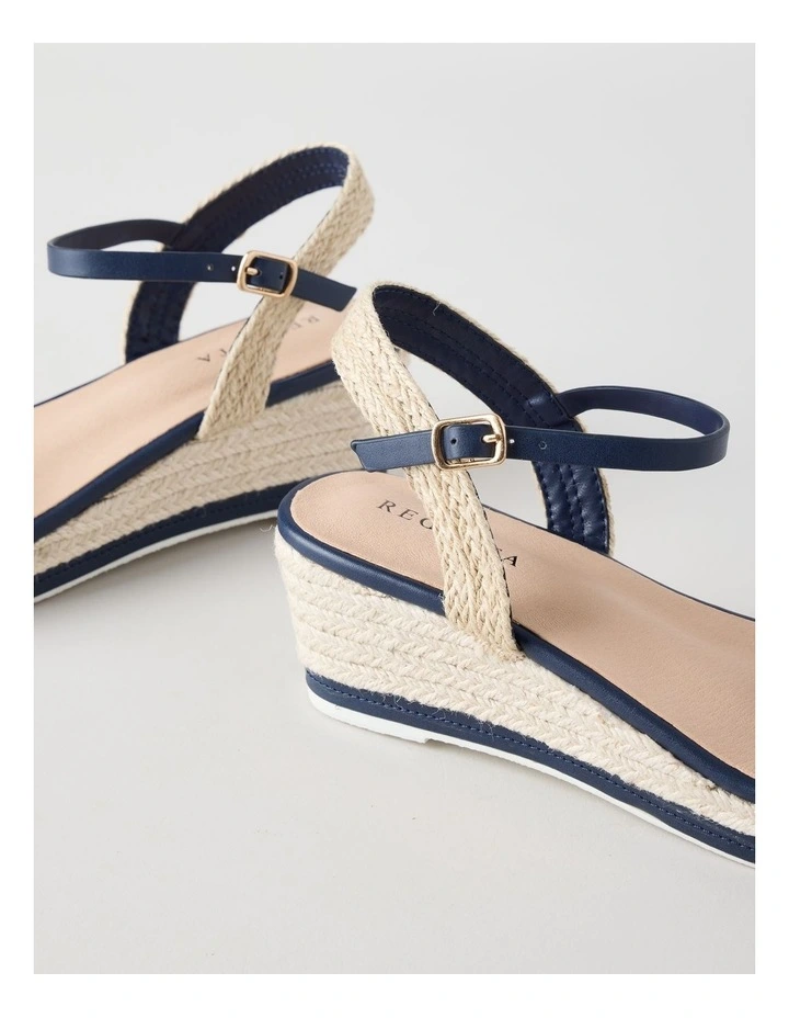 Rosa Sandal in Navy image 4