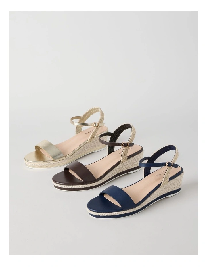 Rosa Sandal in Navy image 7