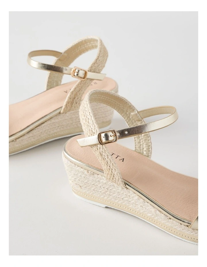 Rosa Sandal in Gold image 4