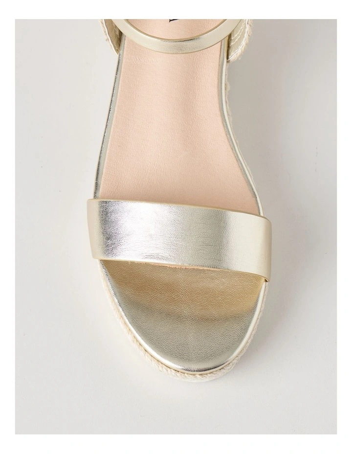 Rosa Sandal in Gold image 6