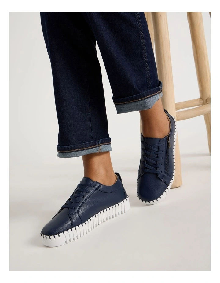 Kimberly Sneaker in Navy image 2