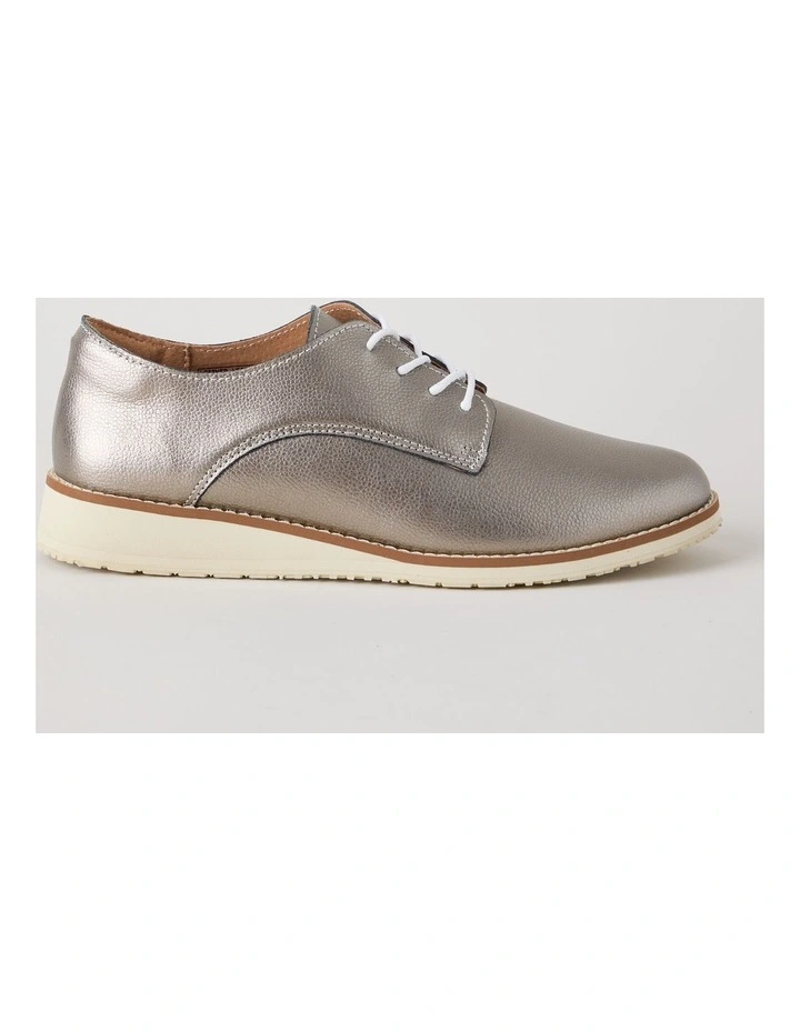 Rome Flat Shoes in Pewter image 1