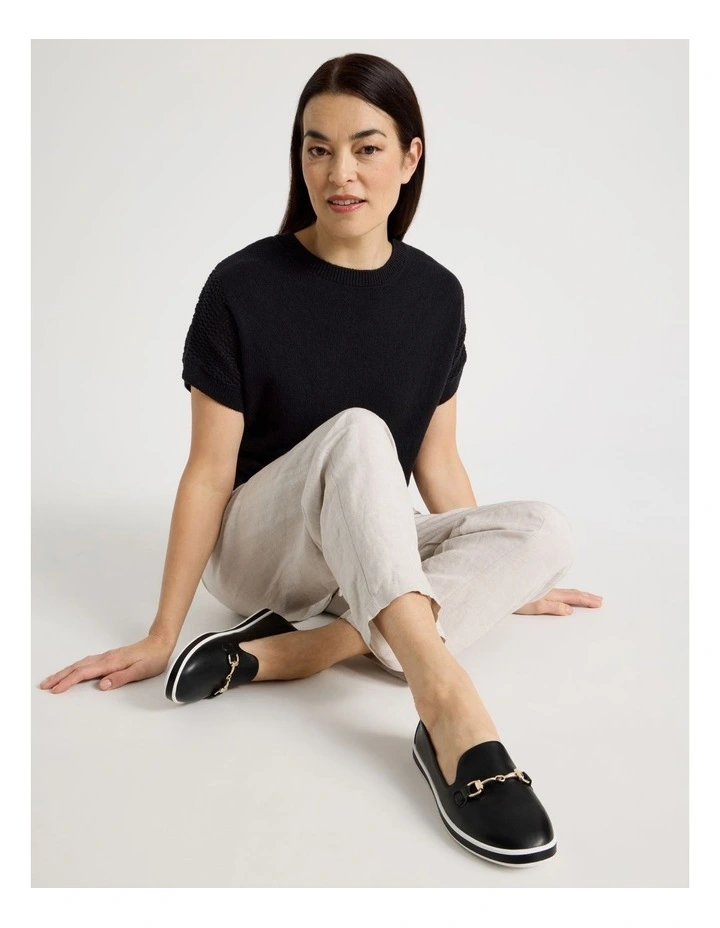 Lorne Flat Shoes in Black image 2