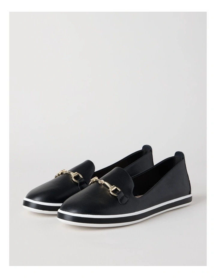 Lorne Flat Shoes in Black image 3