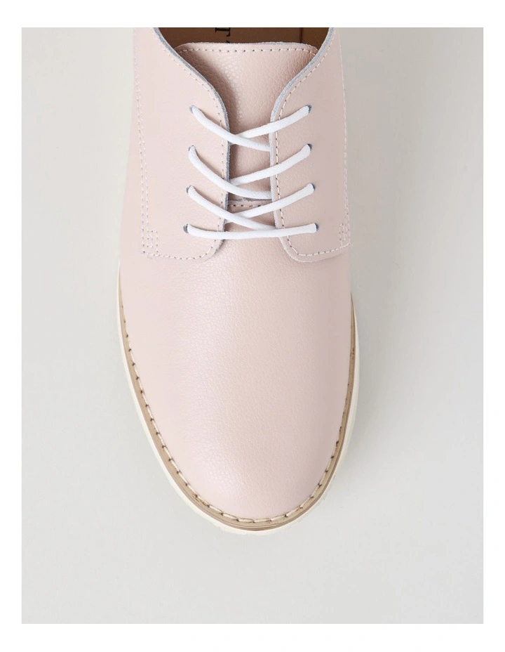 Rome Flat Shoes in Blush image 5