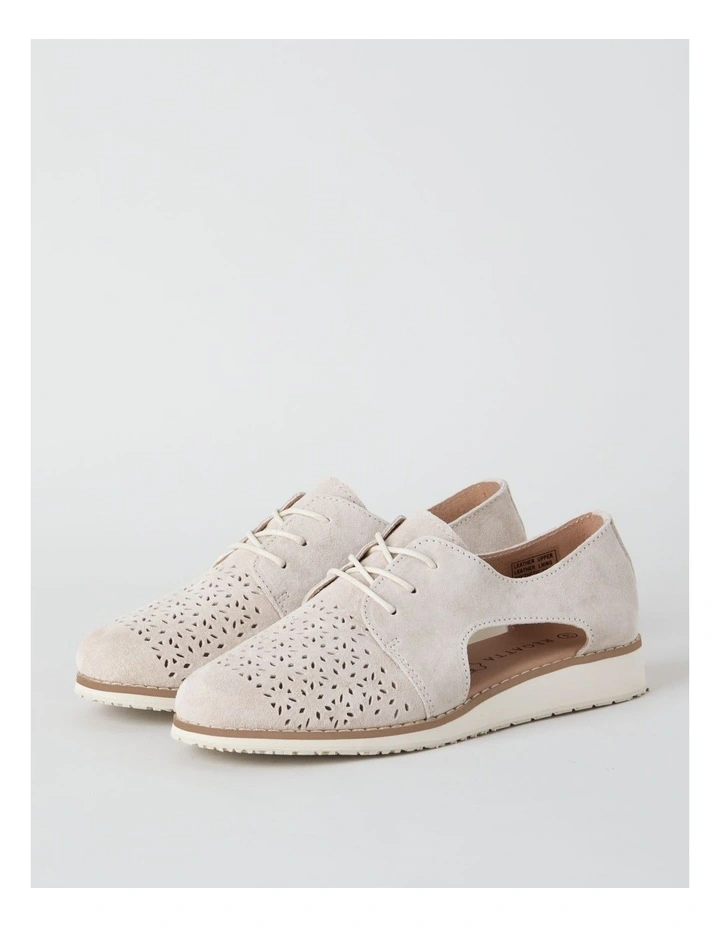 Rosie Flat Shoes in Bone image 2