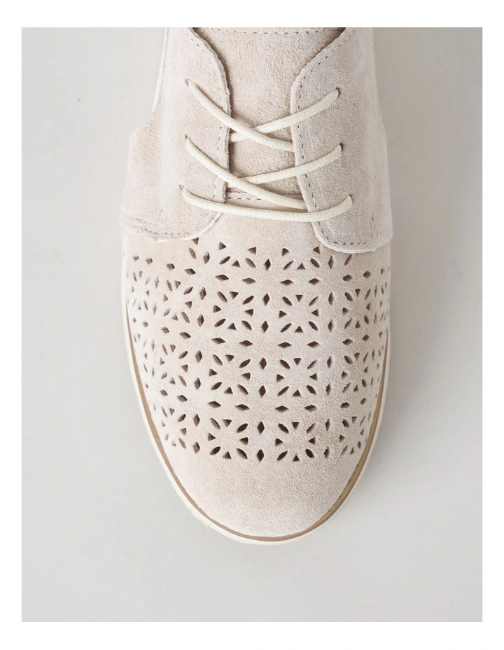 Rosie Flat Shoes in Bone image 5
