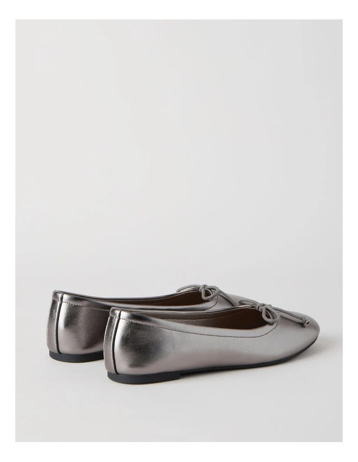 Cindy Flat Shoes in Pewter image 5