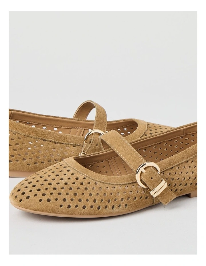 Dorothy Flat Shoes in Taupe image 5