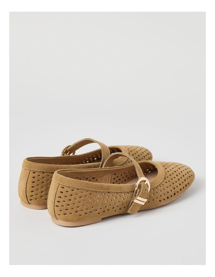 Dorothy Flat Shoes in Taupe image 6