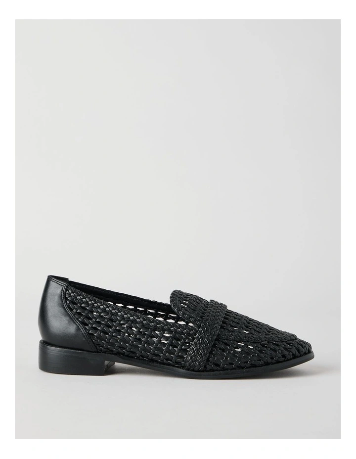 Blair Flat Shoes in Black image 1