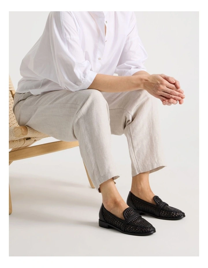 Blair Flat Shoes in Black image 2
