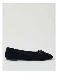 Cindy Flat Shoes in Black