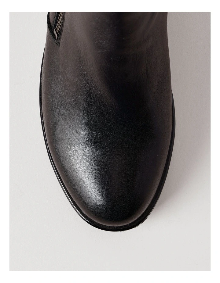 Dami Boot in Black Leather image 5