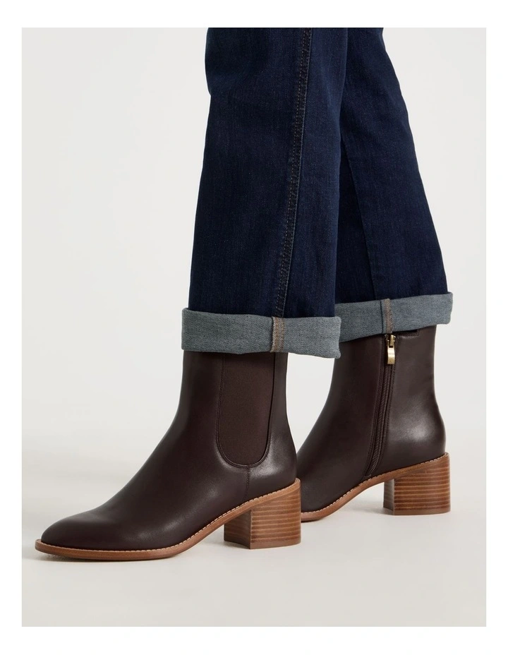 Indi Boot in Chocolate image 2