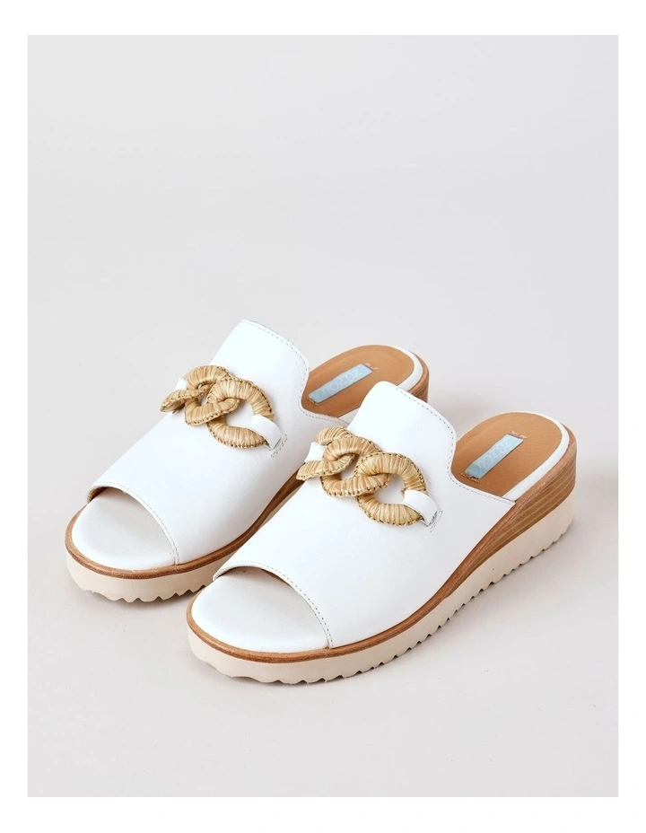 Sonya Sandal in White image 2
