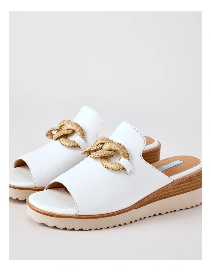 Sonya Sandal in White image 3