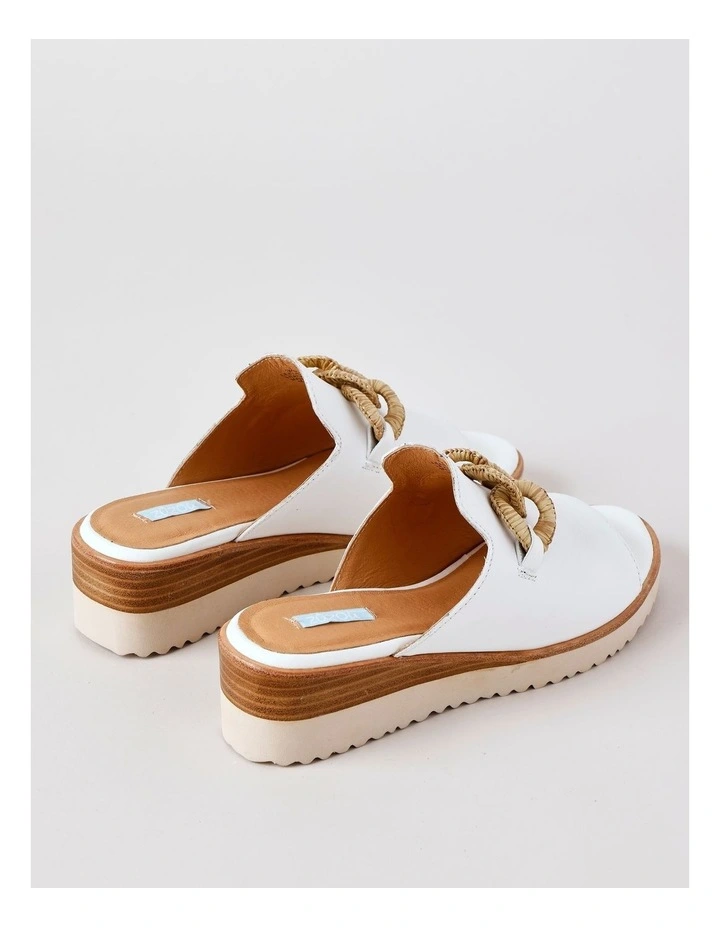 Sonya Sandal in White image 4