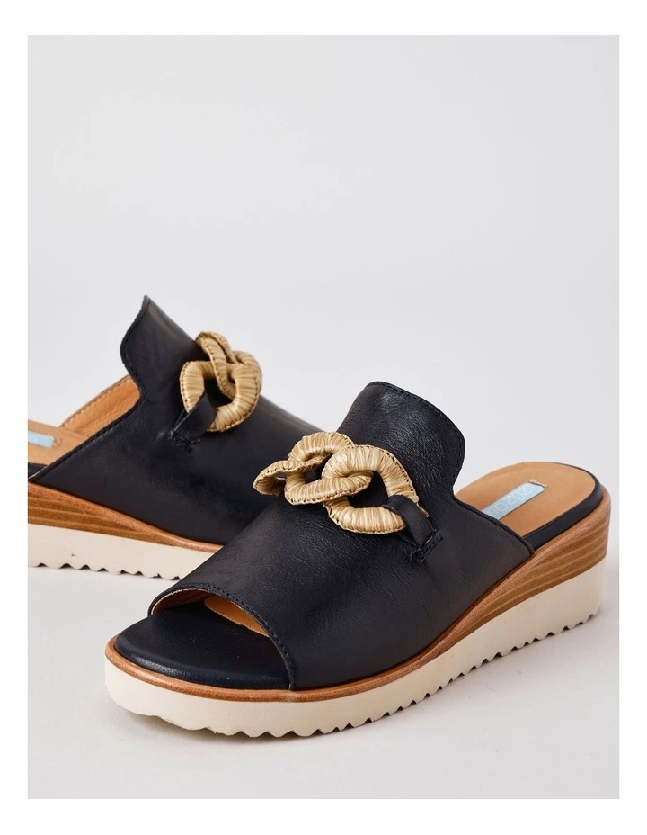 Sonya Sandal in Navy image 4