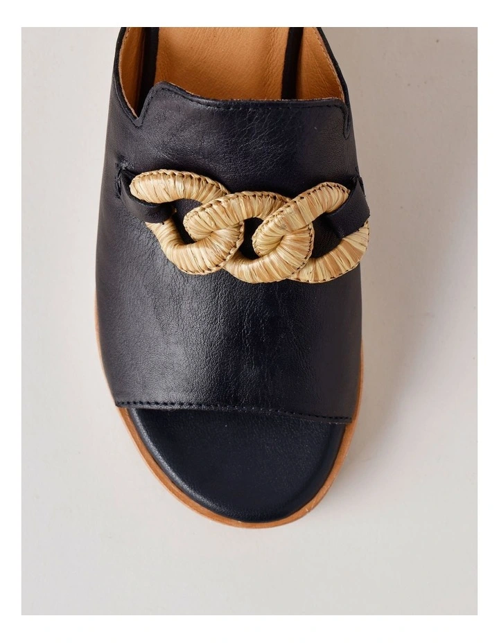 Sonya Sandal in Navy image 5