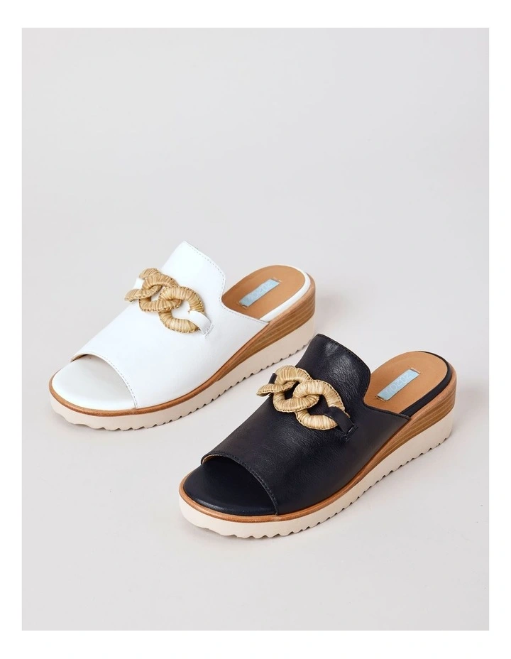 Sonya Sandal in Navy image 6