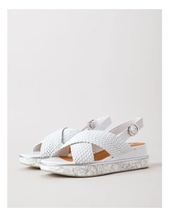 Dana Sandal in White