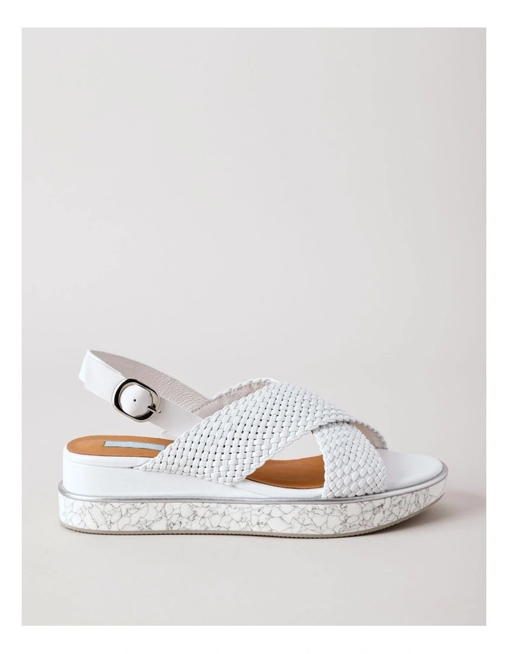 Dana Sandal in White image 3