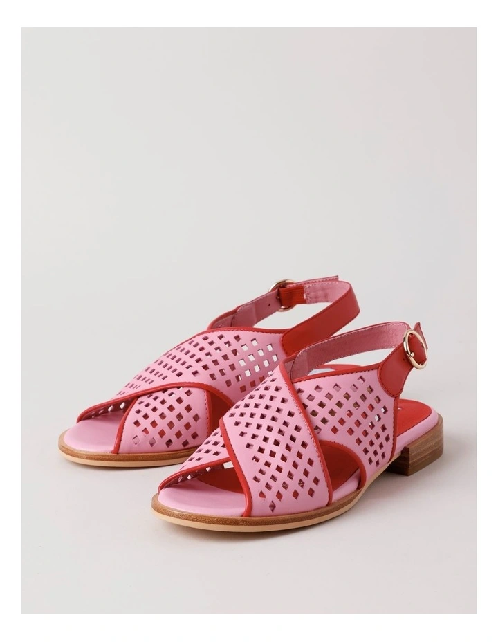 Connie Sandal in Pink/Red image 2