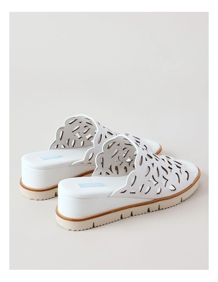 Santino Sandal in White image 4