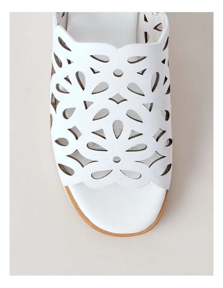Santino Sandal in White image 5