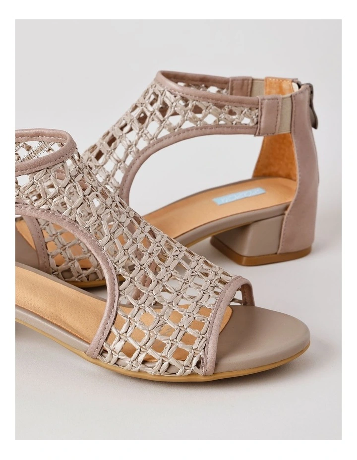 Angelina Sandal in Taupe image 4