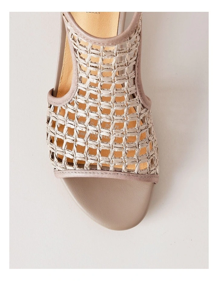 Angelina Sandal in Taupe image 5