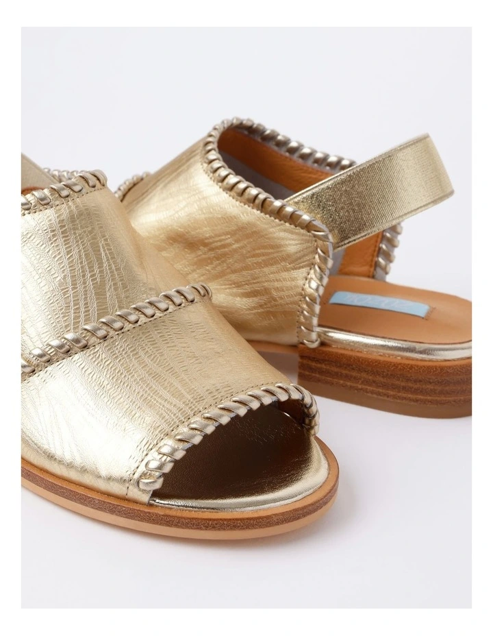 Sonnet Sandal in Gold image 3
