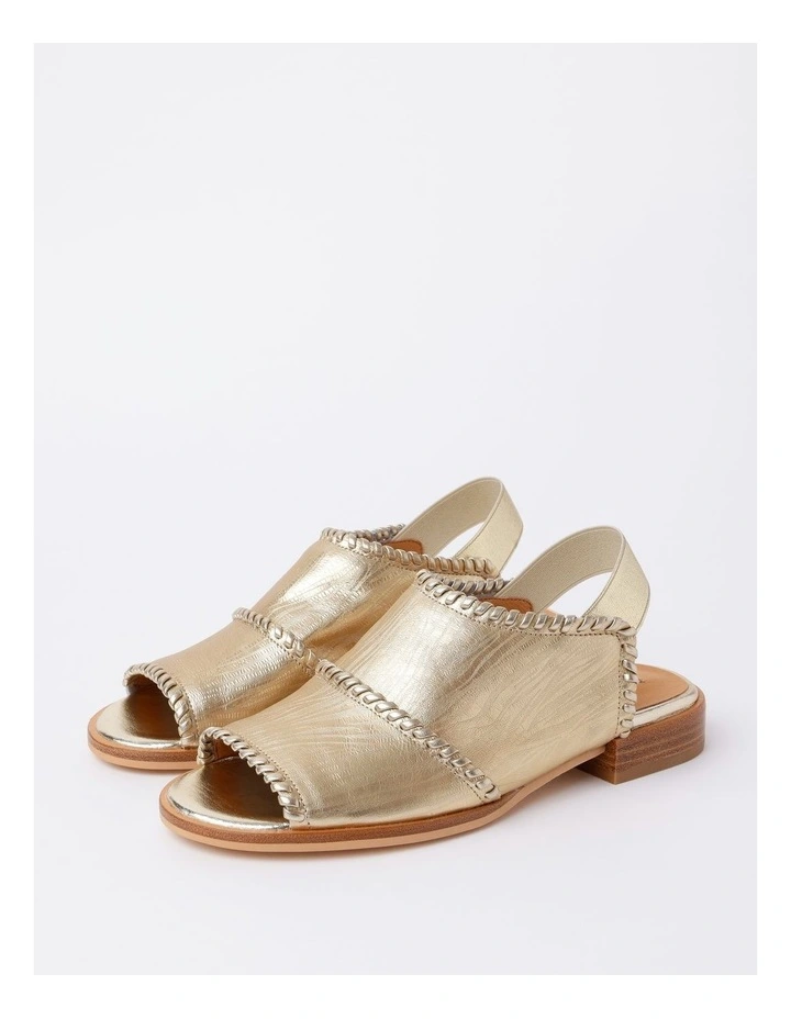 Sonnet Sandal in Gold image 4