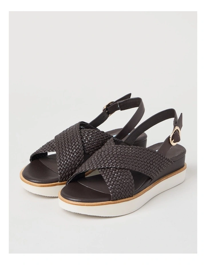 Dana Sandal in Chocolate image 2