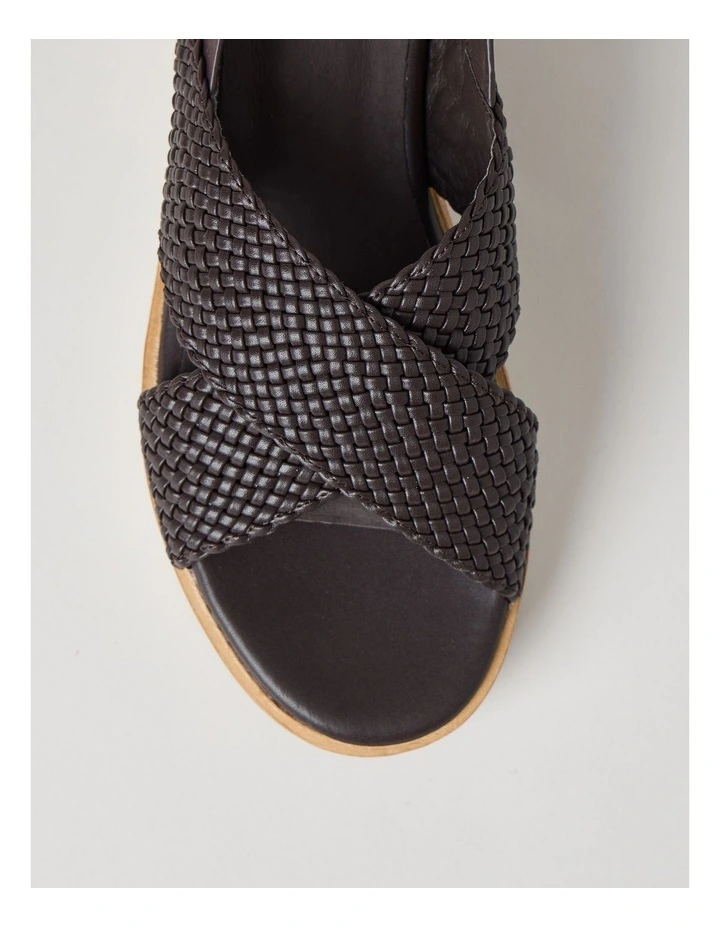 Dana Sandal in Chocolate image 3