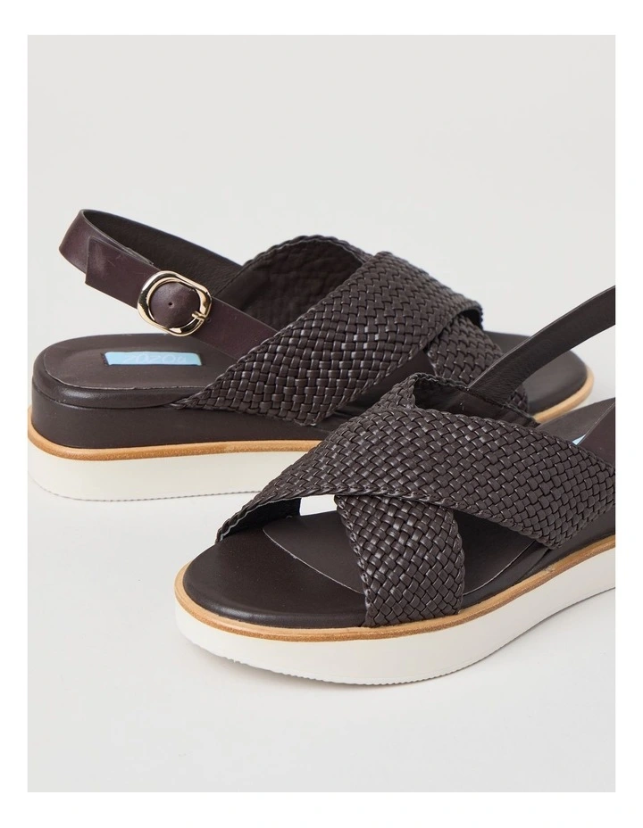 Dana Sandal in Chocolate image 4