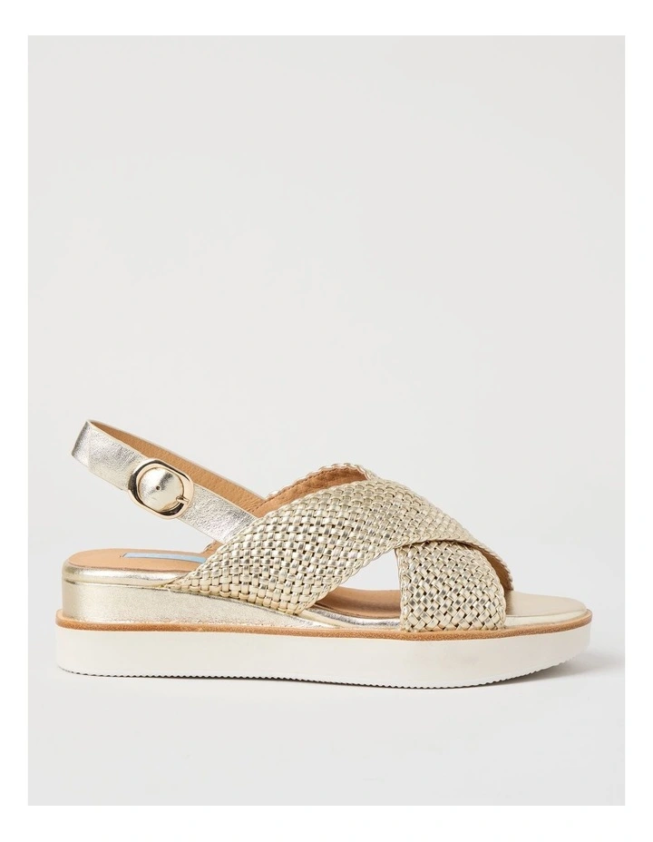 Dana Sandal in Gold image 1