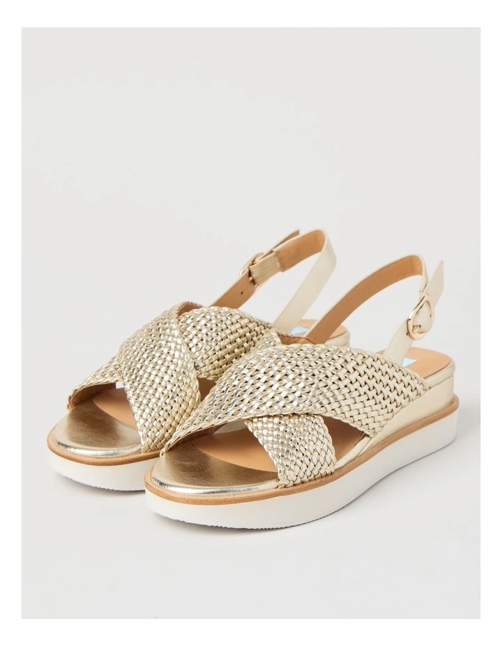 Dana Sandal in Gold image 2